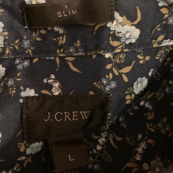 J. Crew Slim Fit Large Paisley L/S Button-down - Picture 3 of 3
